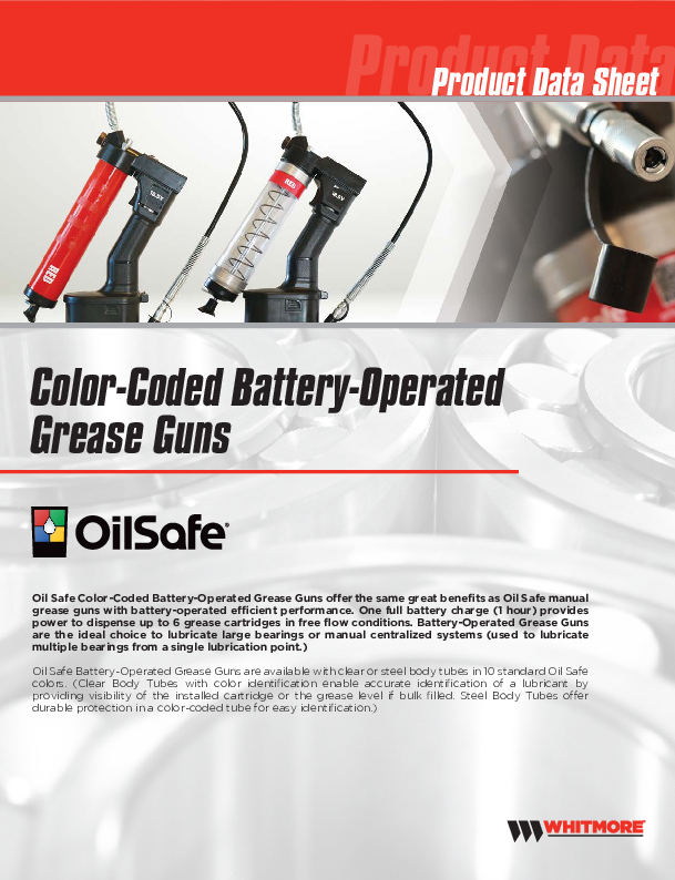 Battery-Operated Grease Gun - English