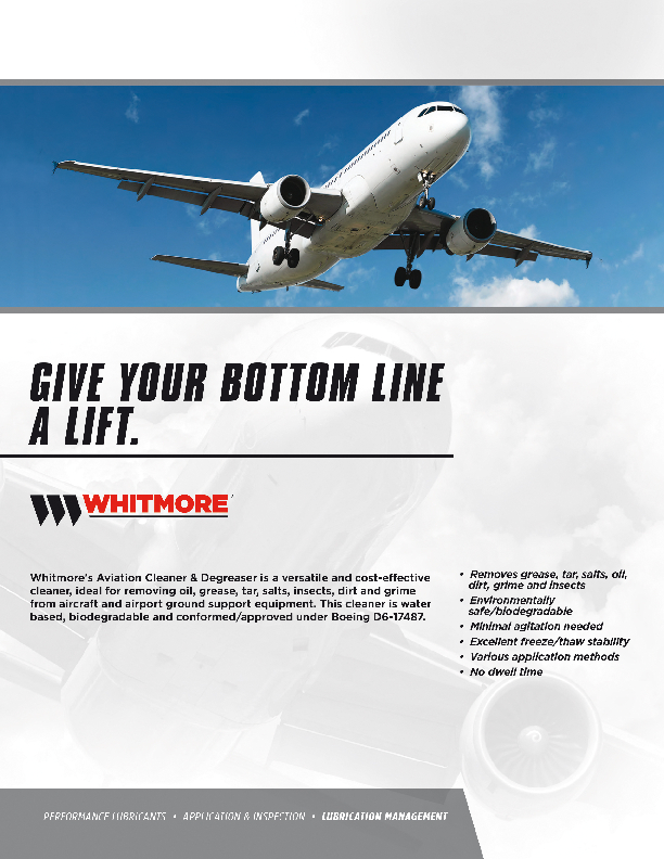 Aviation Cleaner & Degreaser Brochure