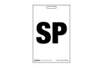 Sample Point Label - Plastic Card - Generic